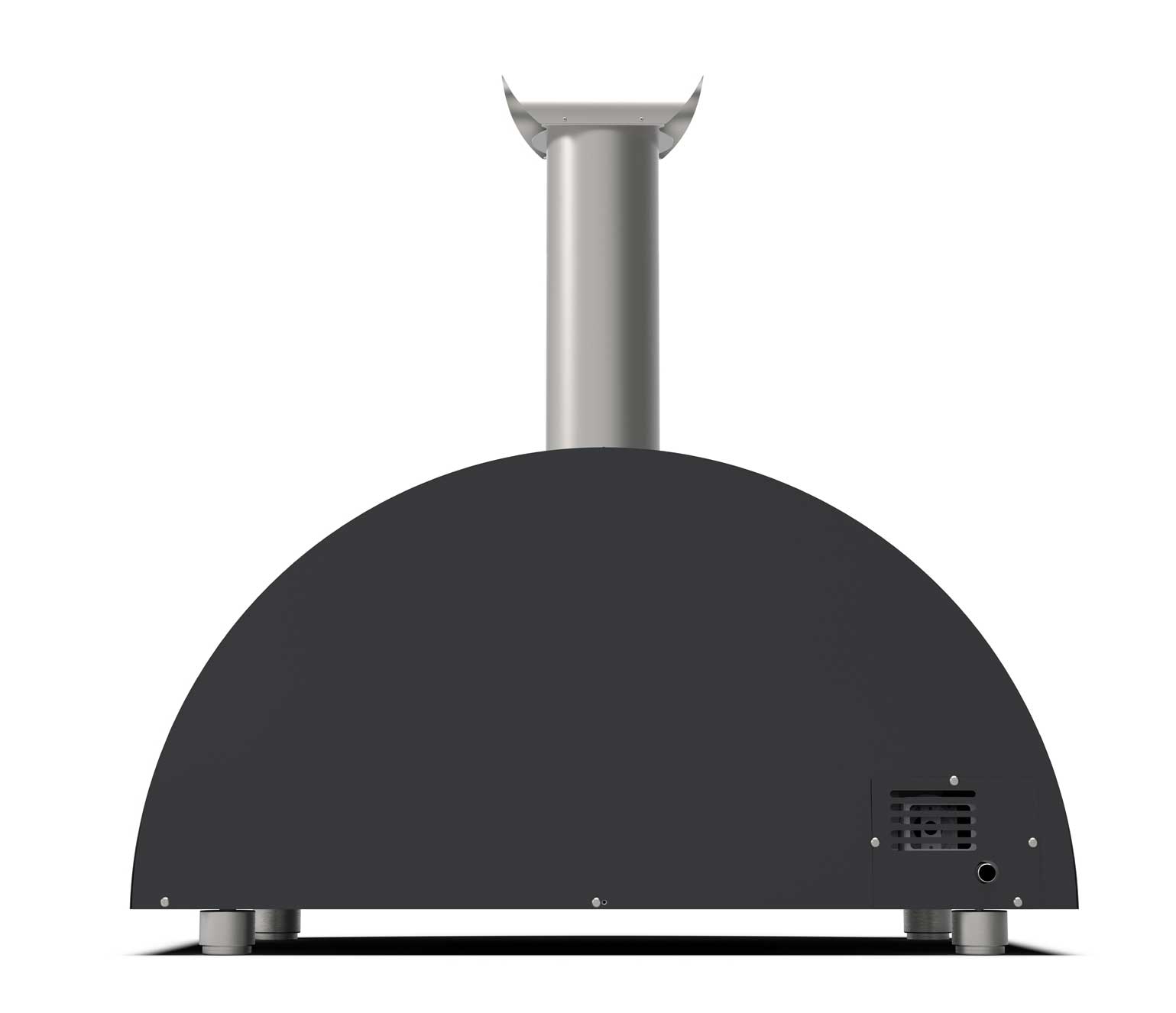 Alfa Forni Gasbackofen Moderno Pizze Hybrid Ardesia Grey Alfa Pizza