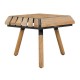 Zebra Kaffeetisch Pollux Teak