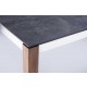 Tischplattendesign beton dunkel