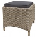 Zebra Geflecht-Hocker Status basalt grey