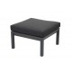 Gate Living La Siesta Ottoman Grafito