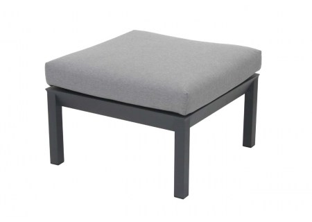 Gate Living La Siesta Ottoman Hellgrau