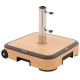 Doppler Schirmsockel Alu Wood Trolley 50 kg