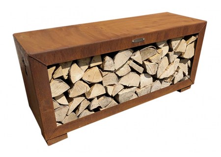 Remundi Holzlager liegend Rusty 119x50 cm