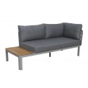 B-Garden 2er Sofaelement Madrid mit Ablage