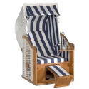 Strandkorb 1-Sitzer Classic 040 Geflecht weiss Sonnenpartner