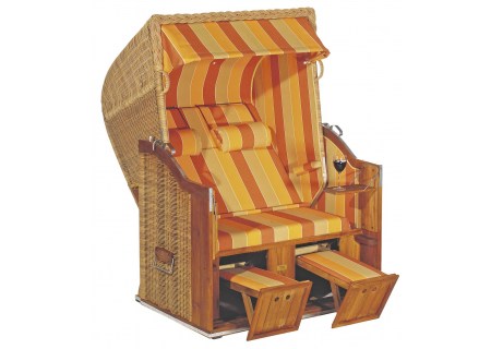 Strandkorb Classic Teak 067 Sonnenpartner