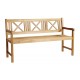 Cinas Teak-Gartenbank Rosenborg 150 cm