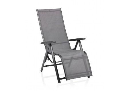 Kettler Relaxsessel Cirrus Silver-Line anthrazit/anthrazit-grau