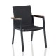 Kettler Gartensessel Rasmus Teak anthrazit/charcoal