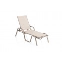 Kettler Gartenliege Basic Plus taupe/Stucco beige