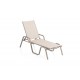 Kettler Gartenliege Basic Plus taupe/Stucco beige