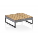 Kettler Lounge Tisch Ocean Skid Platform anthrazit/Teak