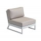 Kettler Mittelteil Ocean Skid Platform weiss matt/linen chalk