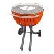 Lotusgrill XXL rund 60 cm mandarinorange