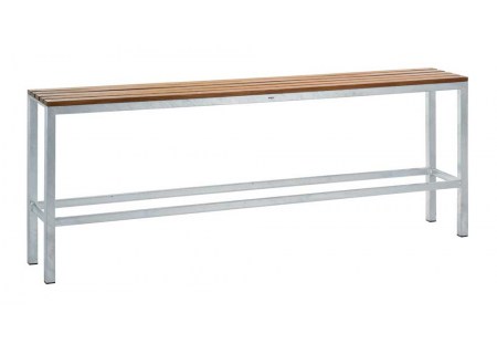 Mazuvo Hochbank Quadro Teak 210 cm