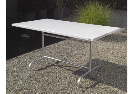 Metalltisch Rigi Emaille 140x80 Cm Schaffner Schaffner