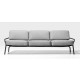 Todus Starling Club 3-er Sofa anthrazit