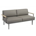 Karasek Sylt Holz Loungesofa B 165 cm