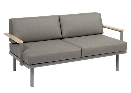 Karasek Sylt Holz Loungesofa B 165 cm