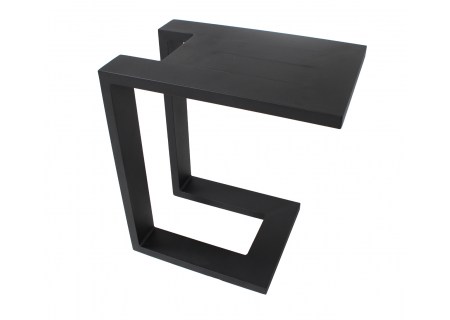 Divano Lounge-Tisch U-Table black