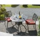 Sager Bistro-Set Lazy mit Polster rot