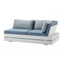 Solpuri 2-er Loungesofa Boxx mit Armlehne rechts