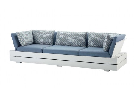 Solpuri 3-er Loungesofa Boxx mit Armlehnen