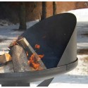 Windschutzschild fr Fire-Pit und Bal-Grill von Nielsen