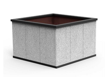 Sager Hochbeet Granit 125x125 cm