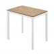 Solpuri Gartentisch Soft Teak weiss 80x60cm